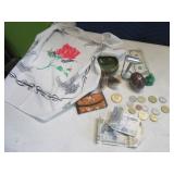 JunkDrawer~DresserTop LOT Coins~Razor~Harley