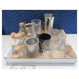 BarTOP LOT Glasses~Shots~Mixers~Cups~Mugs