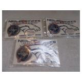 Lot (3) TERRELL DAVIS Broncos 1999 Pins 1of2