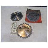 Lot (3) New 7.25" Saw Blades