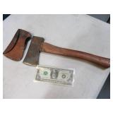 Vintage 15" CRAFTSMAN Hand Axe Tool w/ Cover