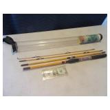 Eagle Claw 4pc PackMaster Spin~Fly Fishing Rod