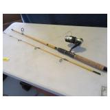 EagleClaw "Water Eagle" 2pc Spin Rod/Reel Combo