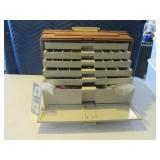 Plano PACKED 6drawer Fishing Tackle Box Vtg