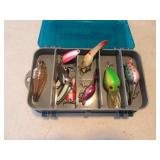 Full MiniMag Plano 15++Lures Tackle Box