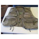 ORVIS szLG Fishing Vest OliveGreen Like New 1of2