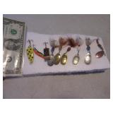 Lot (9) Fishing Spinning Lures Fishing