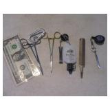 Lot (6) Fly Fishing Access VestType Use Retractabl