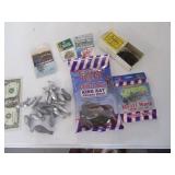 Lot NEW Fishing Gear Bait~Hooks~Weights~Swivels