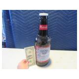 Oversized Glass Budweiser Millennium Bottle