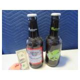 Lot (2) Ovrszd Budweiser Bottles Ireland & Bud 1/2