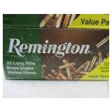 525rds Remington HollowPoint .22 Golden Ammo