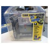 Unused 12v Portable Tire Inflator Air Pump
