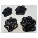 4pc SET DogHaus Paw Coaster Set NEAT