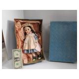 Vtg 12" MADAME ALEXANDER 12" Doll REBECCA Early