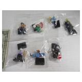 Lot (7) Disney LEGO Figures