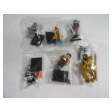 Lot (6) Asst LEGO Toy Figures "A"