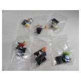 Lot (6) Mini LEGO Figures Ducks~Movies "E"