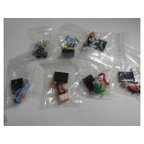 Lot (7) Mini LEGO Toy Figures Disney Etc "F"