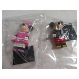 Lot (2) LEGO Mini Figures MICKEY~MINNIE Toys "G"