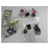 Lot (6) Mini LEGO Figures asst "H"