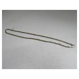 .925 Sterling Rope Heavy 28" Necklace 48g