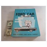 1957 Ford Thunderbird Shop Manual Vtg NICE