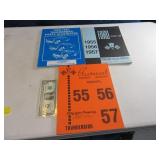 Lot (3) 1955-56-57 FORD Thunderbird Car Manuals