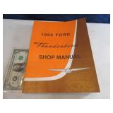 1966 Ford Thunderbird Shop Manual NICE Vtg
