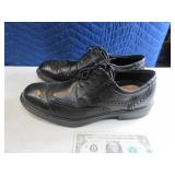 ECCO Mens sz45 Black Dress Shoes