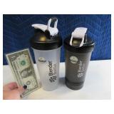 Lot (2) BLENDER BOTTLES