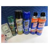 Lot (5) Bug Control Spray & Killer