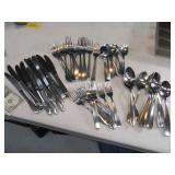 LARGE Lot Asst Flatware Kitchen