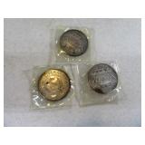 Lot (3) NFL NY GIANTS 80