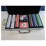 Poker Chip Set in Case