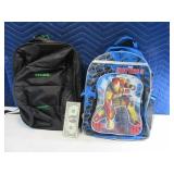 IronMan & VeeAm Kids School Backpacks