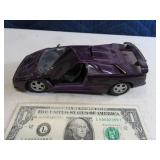 Purple Lamborghini Diecast 10" Car Model