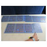 Lot (3) Full 1941- Penny coin Collec Books 3of5