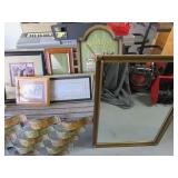 7pcs NICE Wall Decor Mirrors~Fishing~Metal Artwork