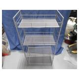 Basic 5shelf Metal Accent Shelf