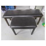 Lot (2) Modern Nice Benches 45" & 23"
