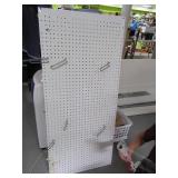 24"x54" piece Metal Pegboard 1"