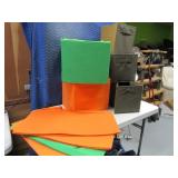 Lot (10) Folding Cloth Storage Boxes Organizers