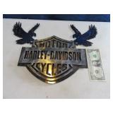 LaserCut Metal HARLEY Wall Art VERY NEAT $$