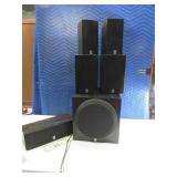 6pc YAMAHA Speaker Set
