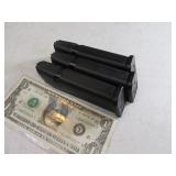 Lot (3) GLOCK 40 Pistol Gun Magazines