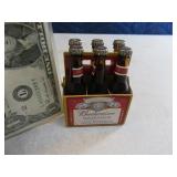 Mini BUDWEISER Millinium Full Bottle Set NEAT