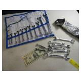 Lot (2) Basic Travel Wrench Hand Tool Sets