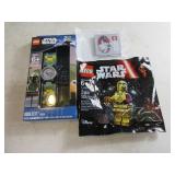 Lot (3) Unopened STAR WARS Lego Mini Items