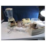 Vtg OSTER Do-It-All Kitchen Mixer~Blender Station